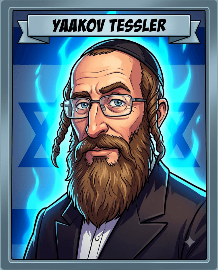 קריקטורה של יעקב טסלר
