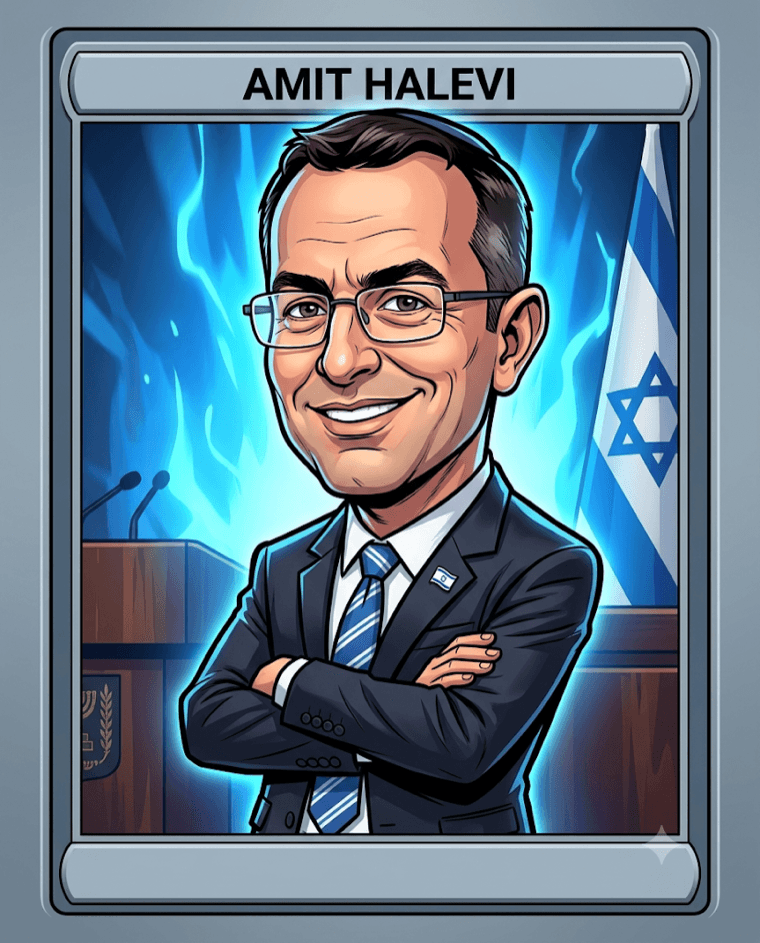 קריקטורה של עמית הלוי