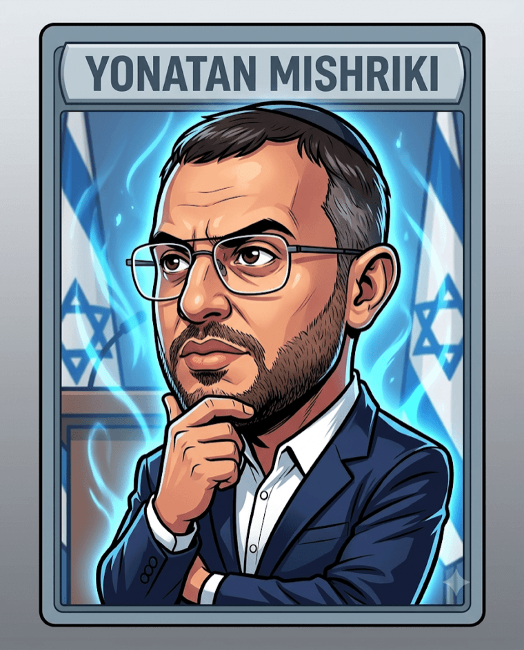 קריקטורה של יונתן מישרקי